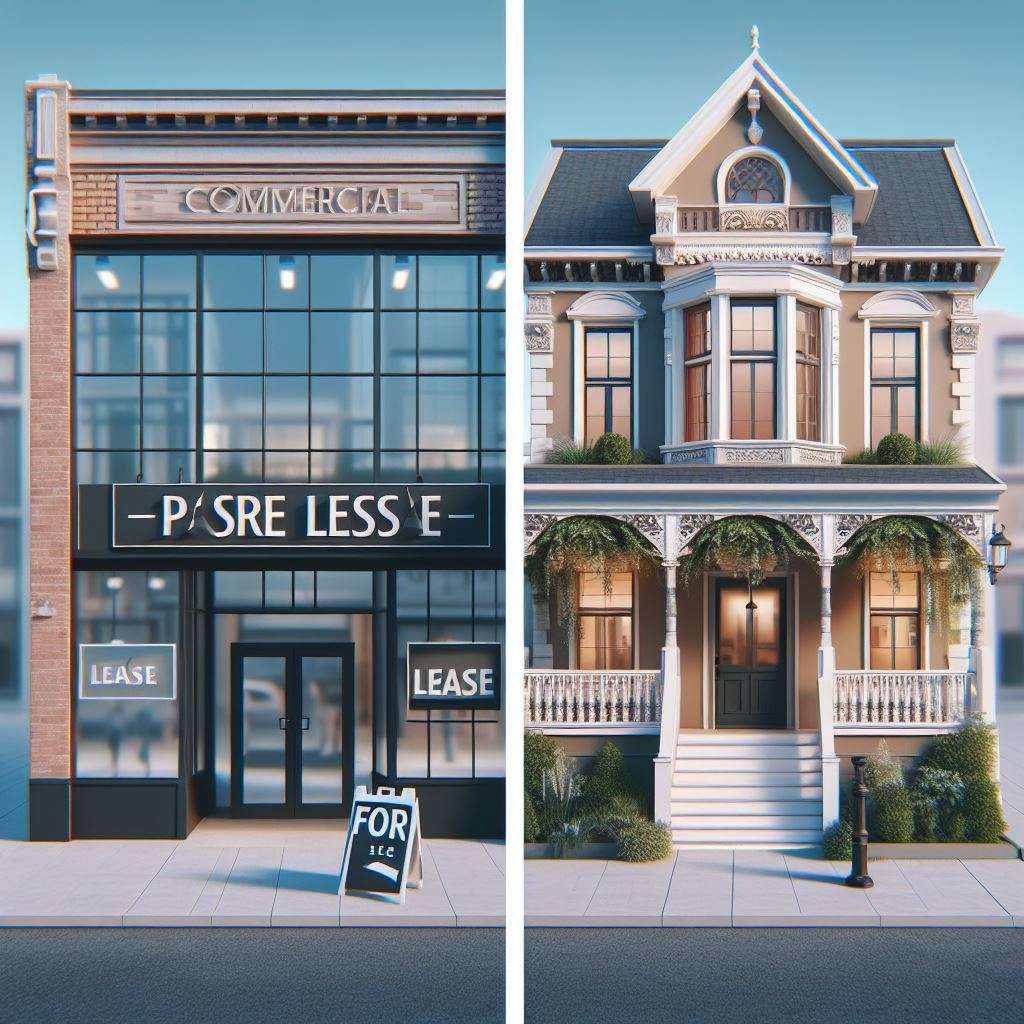 REAL ESTATE: EXPLORING THE DIFFERENCE BETWEEN COMMERCIAL AND RESIDENTIAL REAL ESTATE