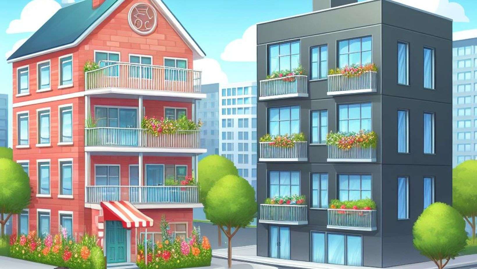 KEY DIFFERENCES BETWEEN FLAT AND APARTMENT IN REAL ESTATE